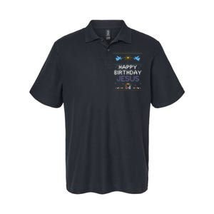 Birthday Cake Happy Birthday Jesus Christian Softstyle Adult Sport Polo