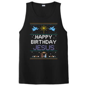 Birthday Cake Happy Birthday Jesus Christian PosiCharge Competitor Tank