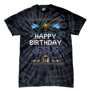 Birthday Cake Happy Birthday Jesus Christian Tie-Dye T-Shirt