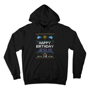 Birthday Cake Happy Birthday Jesus Christian Tall Hoodie