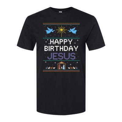 Birthday Cake Happy Birthday Jesus Christian Softstyle® CVC T-Shirt