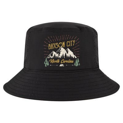 Bryson City Hiking North Carolina Cool Comfort Performance Bucket Hat