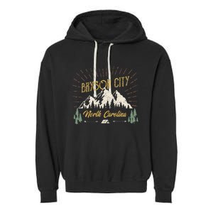 Bryson City Hiking North Carolina Garment-Dyed Fleece Hoodie