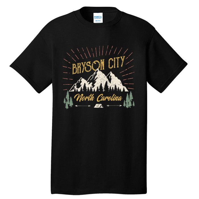 Bryson City Hiking North Carolina Tall T-Shirt