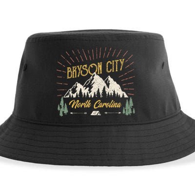 Bryson City Hiking North Carolina Sustainable Bucket Hat