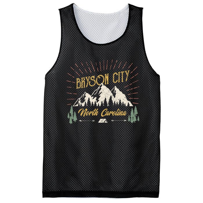 Bryson City Hiking North Carolina Mesh Reversible Basketball Jersey Tank