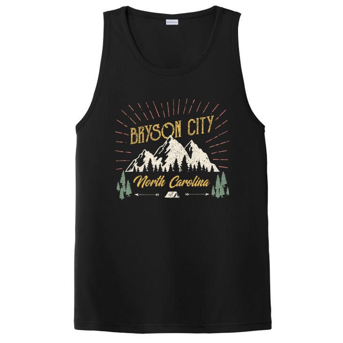 Bryson City Hiking North Carolina PosiCharge Competitor Tank