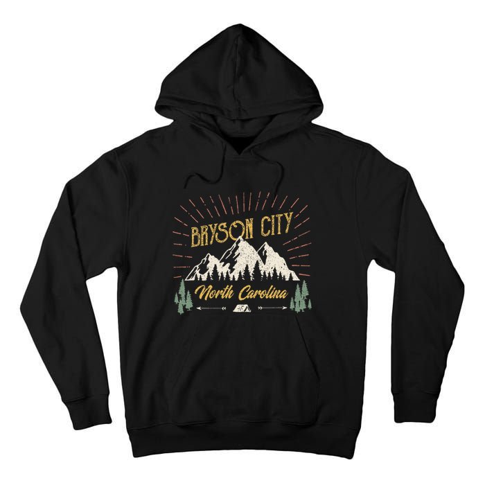 Bryson City Hiking North Carolina Tall Hoodie