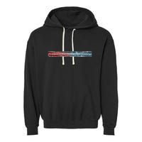 Binary Code Hidden Message Garment-Dyed Fleece Hoodie