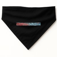 Binary Code Hidden Message USA-Made Doggie Bandana