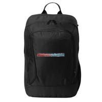 Binary Code Hidden Message City Backpack