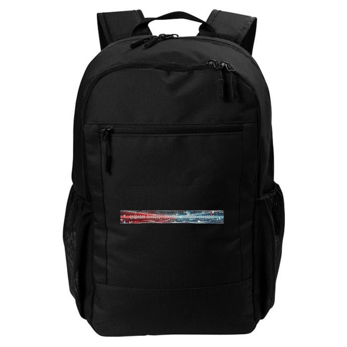 Binary Code Hidden Message Backpack