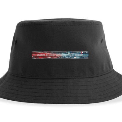 Binary Code Hidden Message Sustainable Bucket Hat
