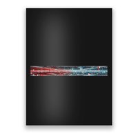Binary Code Hidden Message Poster
