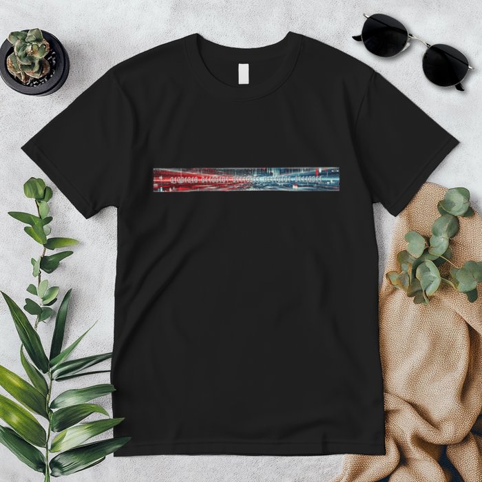 Binary Code Hidden Message Premium T-Shirt