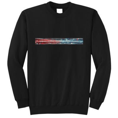 Binary Code Hidden Message Tall Sweatshirt