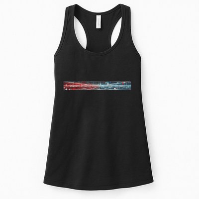 Binary Code Hidden Message Womens Tank Top