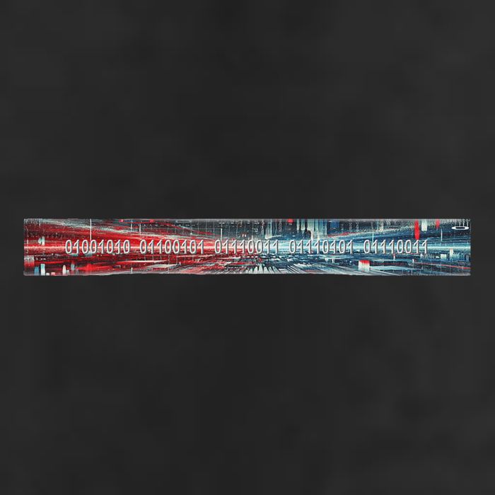 Binary Code Hidden Message Trucker Hat