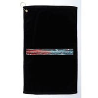 Binary Code Hidden Message Golf Towel