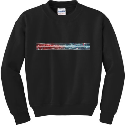 Binary Code Hidden Message Kids Sweatshirt
