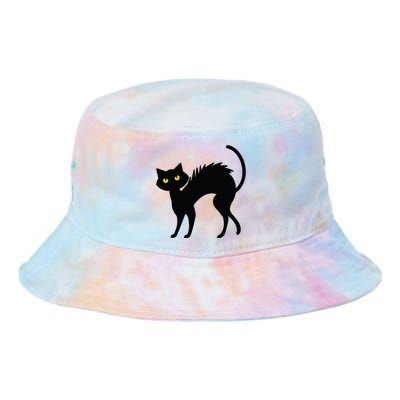 Black Cat Halloween Black Cats Tie Dye Newport Bucket Hat