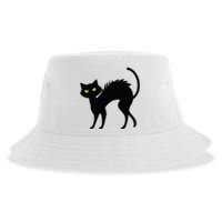 Black Cat Halloween Black Cats Sustainable Bucket Hat