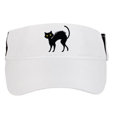 Black Cat Halloween Black Cats Adult Drive Performance Visor