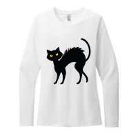 Black Cat Halloween Black Cats Womens CVC Long Sleeve Shirt