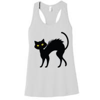 Black Cat Halloween Black Cats Women's Racerback Tank