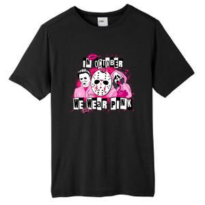 Breast Cancer Horror Movie Characters Halloween Tall Fusion ChromaSoft Performance T-Shirt