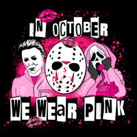 Breast Cancer Horror Movie Characters Halloween 16 in Basic Backpack