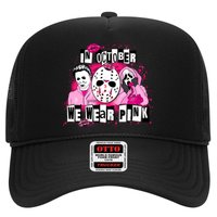 Breast Cancer Horror Movie Characters Halloween Trucker Hat