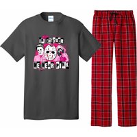 Breast Cancer Horror Movie Characters Halloween Pajama Set