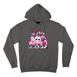 Breast Cancer Horror Movie Characters Halloween Tall Hoodie