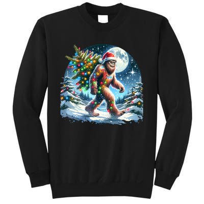 Bigfoot Christmas Holiday Sasquatch Xmas Sweatshirt