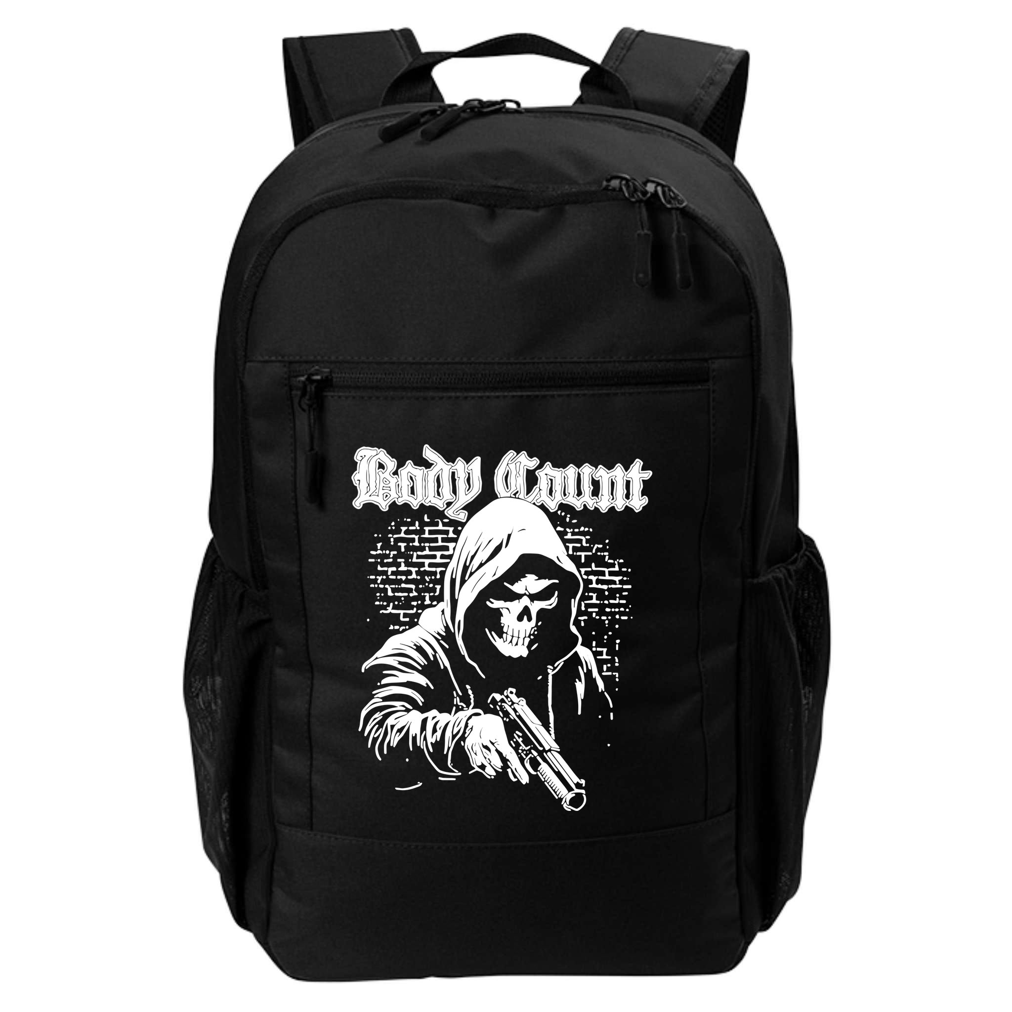 Body Count Hooded Skull Backpack
