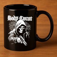 Body Count Hooded Skull 11oz C Handle Ceramic Mug