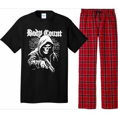 Body Count Hooded Skull Pajama Set