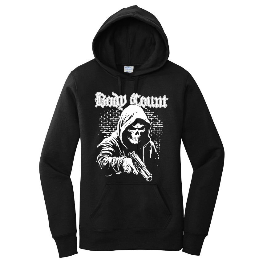 Body Count Hooded Skull Women's Pullover Hoodie