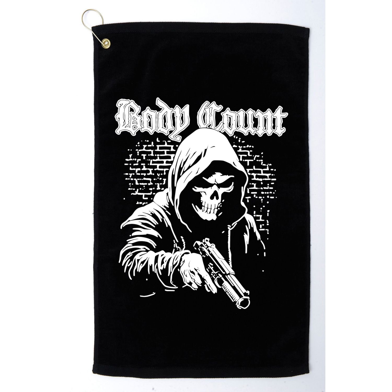 Body Count Hooded Skull Golf Towel