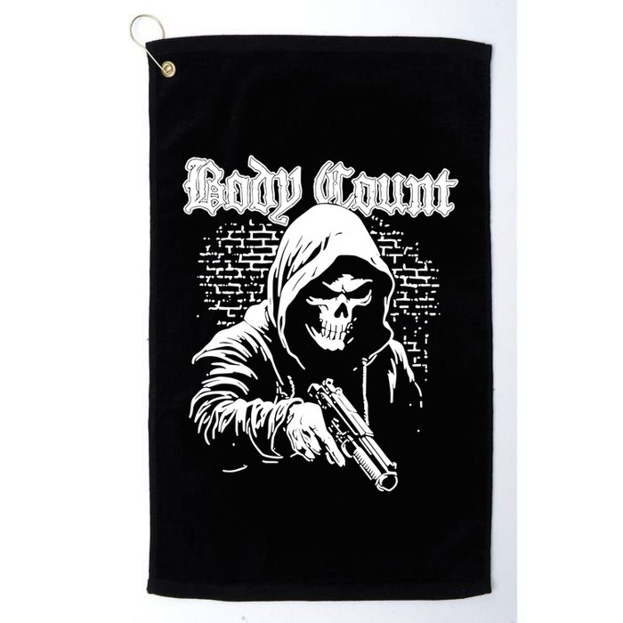 Body Count Hooded Skull Golf Towel