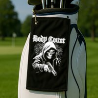 Body Count Hooded Skull Golf Towel