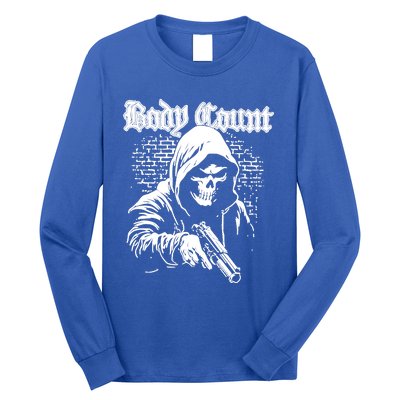 Body Count Hooded Skull Long Sleeve Shirt