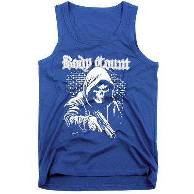 Body Count Hooded Skull Tank Top