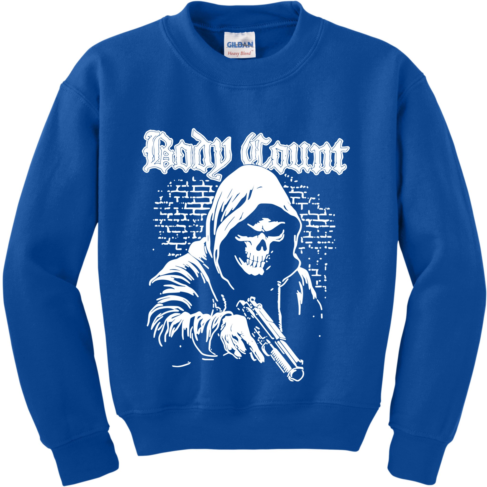 Body Count Hooded Skull Kids Sweatshirt