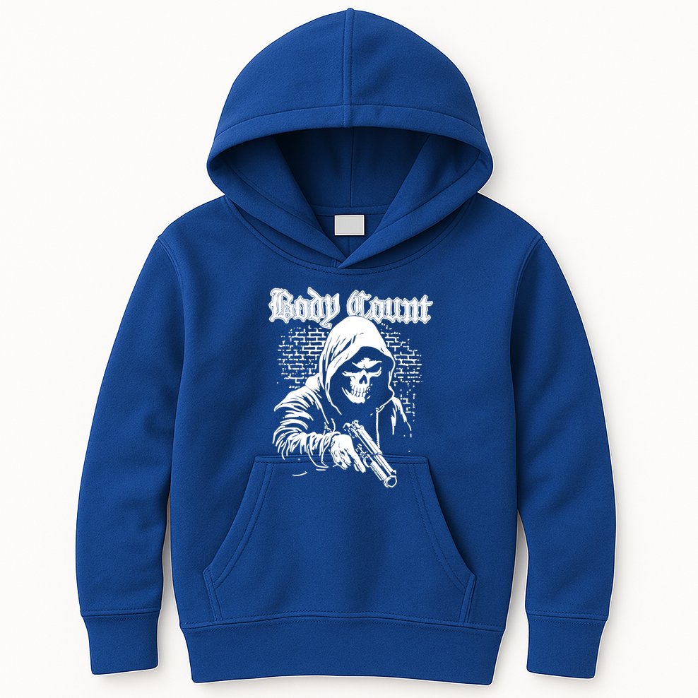 Body Count Hooded Skull Kids Hoodie