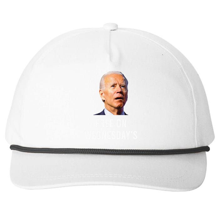 Biden Campaign Hawks ‘Free On Wednesdays Snapback Five-Panel Rope Hat