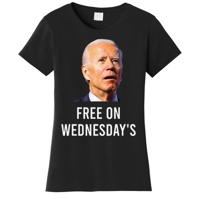 Biden Campaign Hawks ‘Free On Wednesdays Women's T-Shirt