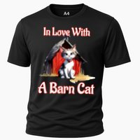 Barn Cat In Love With Barn Cat Funny Cat Lovers Design  Cooling Performance Crew T-Shirt