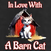 Barn Cat In Love With Barn Cat Funny Cat Lovers Design  25L Jumbo Tote